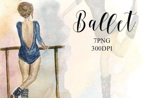 Bringing Grace to Your Designs with Watercolor Ballet Clipart