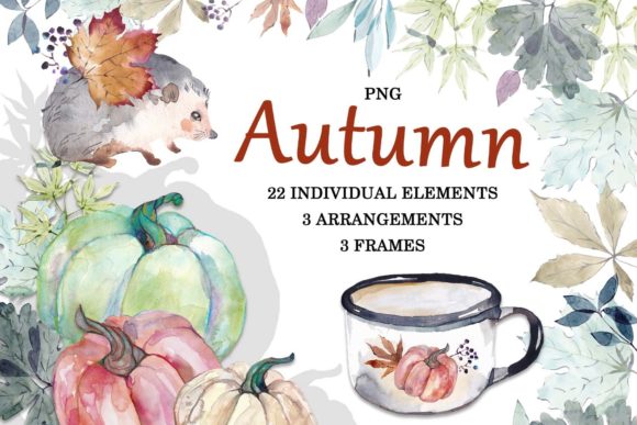 Bringing the Season to Life with Watercolor Fall Clipart