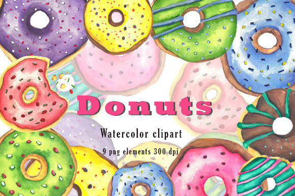 Donuts Watercolor: Elevate Your Creative Projects