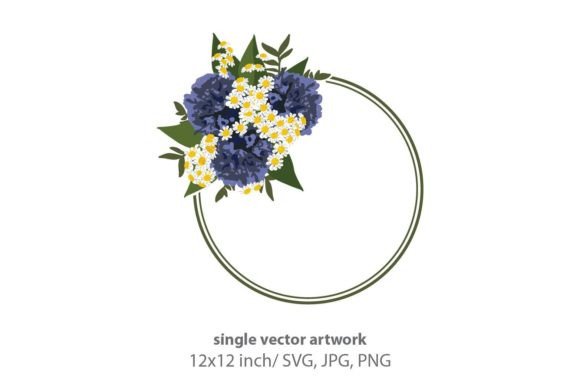 Elevate Designs with Flowers Wreath and Floral SVG
