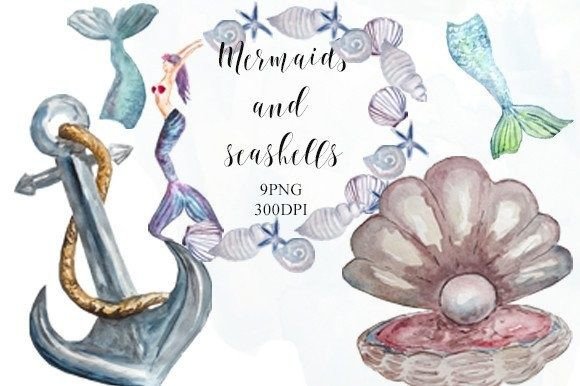 Elevate Designs with Mermaid Clipart