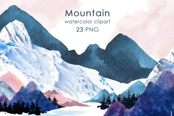 Elevate Your Creative Projects with Abstract Mountains Landscapes and Nature Art