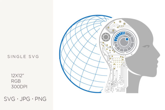Evaluating Robot and Artificial Intelligence SVG Assets for Creative Projects