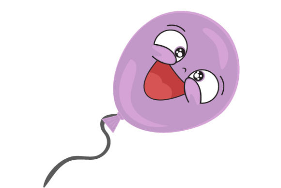 Purple Laughing Balloon: A Fun Design for All