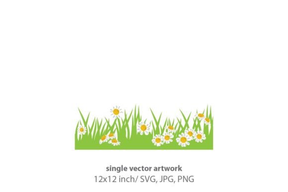 Spring Flowers Border: A Versatile Vector Asset for Creative Projects