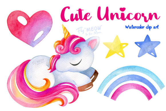 Unlocking the Magic of Watercolor Cute Unicorn Clip Art for Your Creative Projects